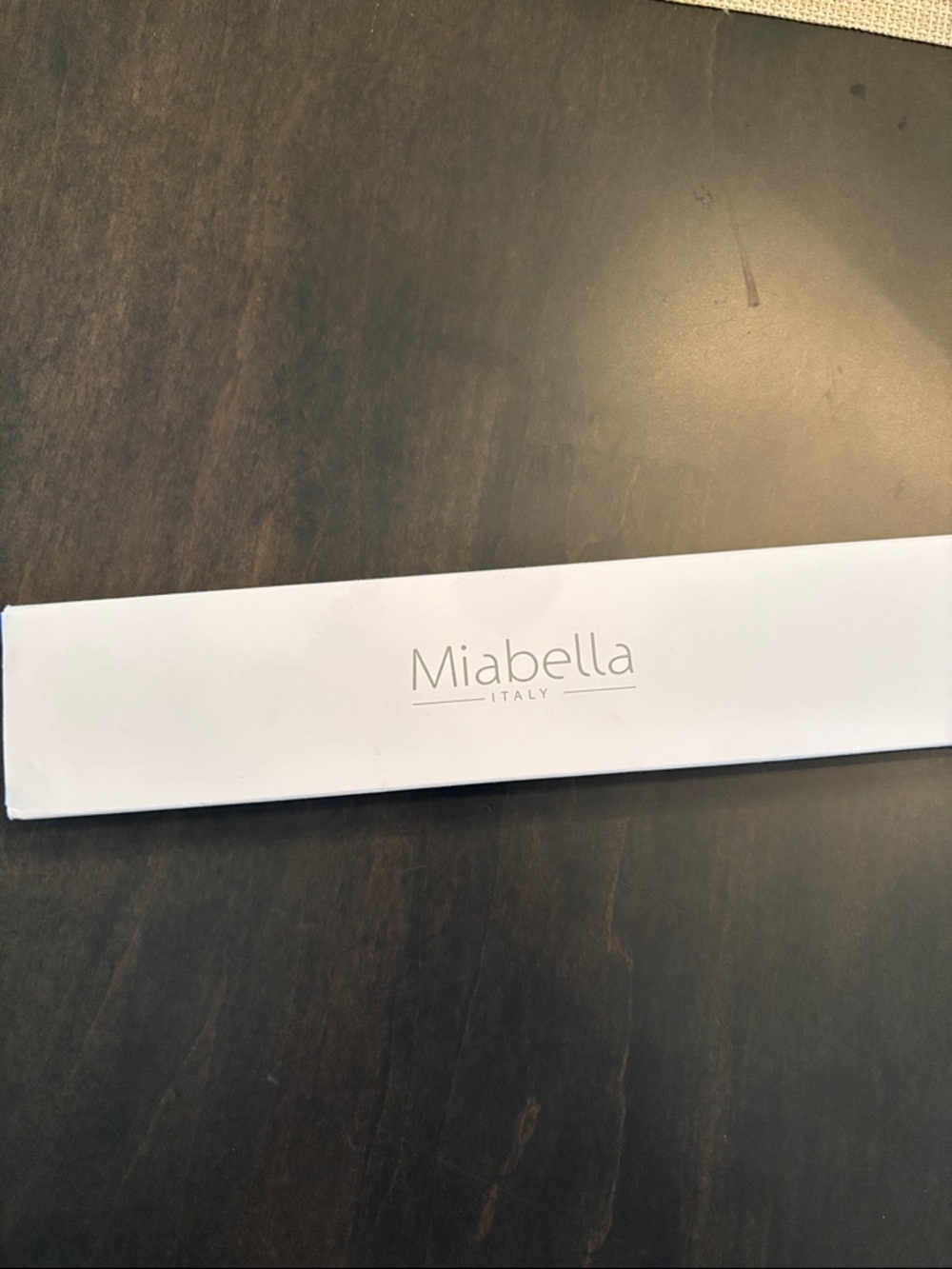 Miabella Italy Women's Jewelry Bracelet Box - White